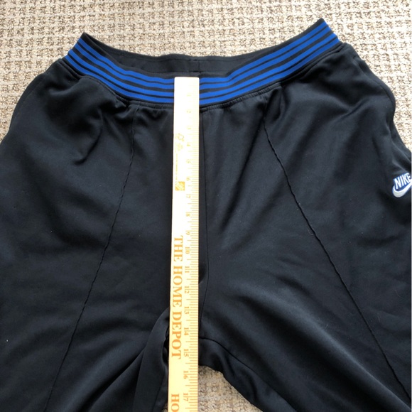 Nike Air Sweatpants XXL Black Pull On Style y2k baggy hip hop Adjustable Ankle - Picture 3 of 14